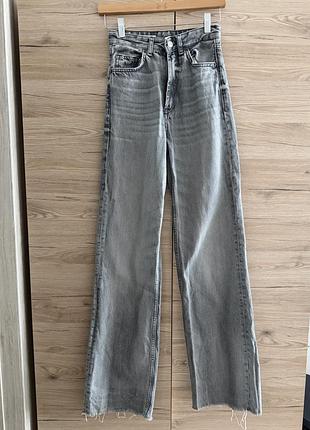 Жіночі джинси zara сірі