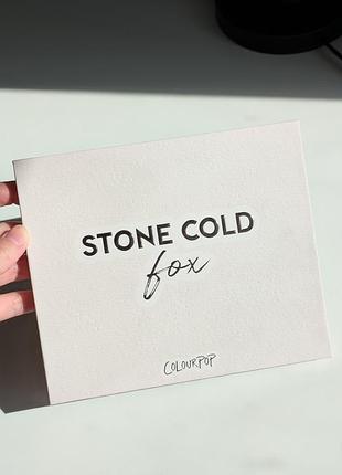 Палетка тіней colourpop stone cold fox palette 5
