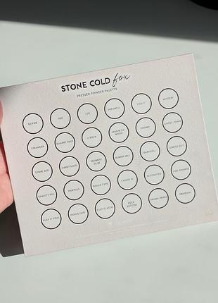 Палетка тіней colourpop stone cold fox palette 6