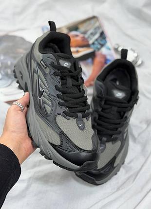 Кросівки nike fiyi v2 black khaki gore tex термо