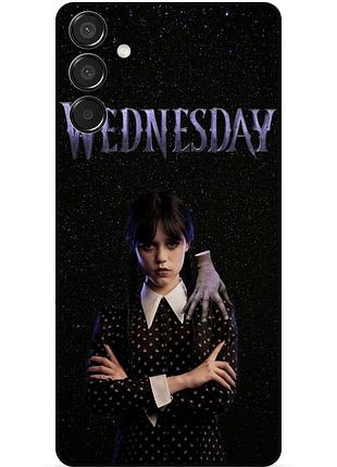 Чохол силіконовий бампер для samsung m15 з малюнком wednesday уенздей
