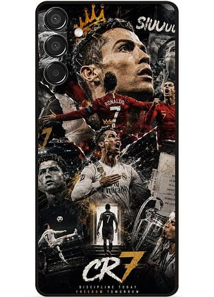 Силіконовий чохол бампер для samsung m15 з малюнком легенда ronaldo роналдо