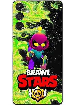 Чехол силиконовый бампер для samsung m15 с героем бравл лили brawl