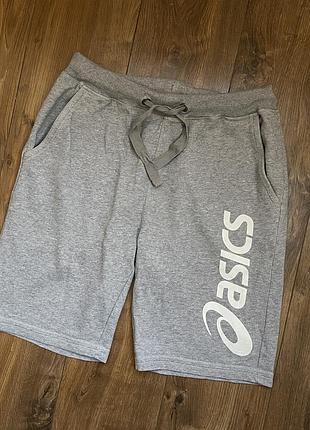 Спортивні шорти чоловічі asics сірі, розмір m-l
