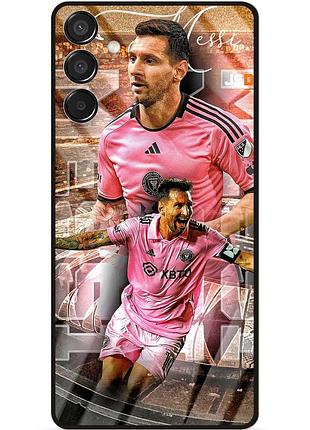 Силіконовий бампер чохол для samsung m15 з малюнком мессі интер messi