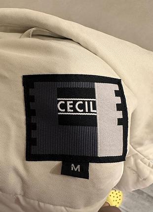 Пальто жіноче cecil oversize молочне, m 3