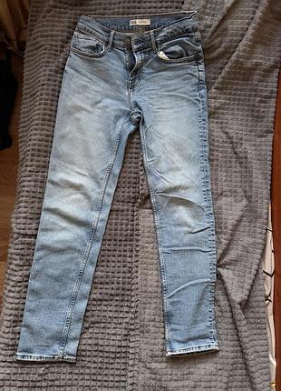 Джинси чоловічі zara, блакитні, розмір 38