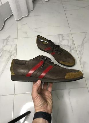 Шкіряні кеди dolce & gabbana (vibram sole) — оригінал