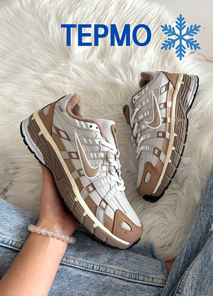 Жіночі термо кросівки утеплені nike p-6000 hangul day thermo (утеплені)