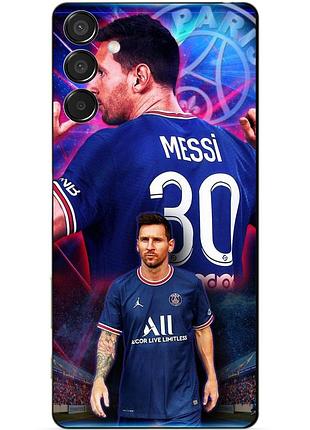 Чехол силиконовый бампер для samsung m15 с рисунком месси псж messi