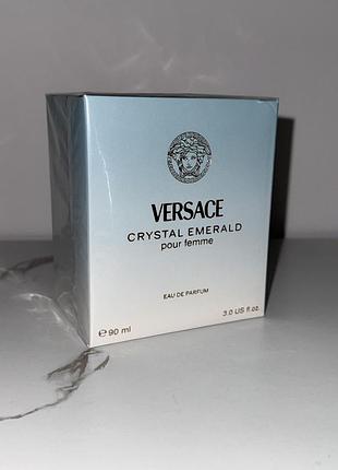 Дуже шлейфовий аромат versace crystal emerald 90 ml італія версаче парфюм зі шлейфом