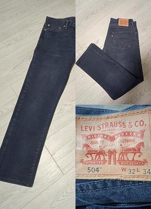 Джинси levi's 504 w32l34