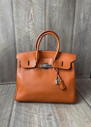 Сумка birkin hermes 35 оригінал 4