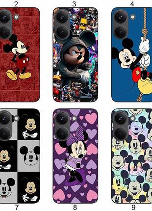 Силиконовый чехол микки маус mickey mouse для xiaomi poco x8 pro 5g диснеевская эстетика