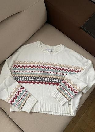 Укорочений светр hollister