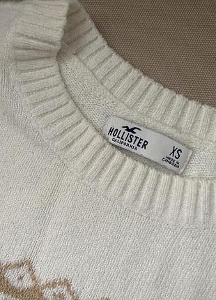 Укорочений светр hollister 3
