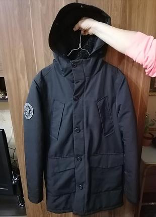 Куртка чоловіча superdry everest чорна