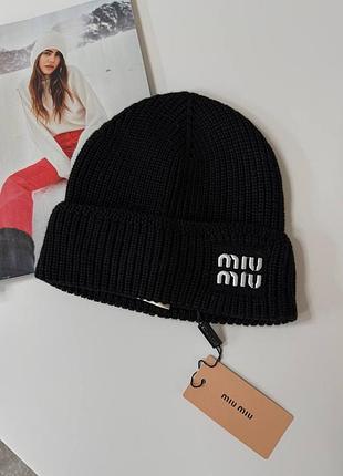Шапка miu miu 10