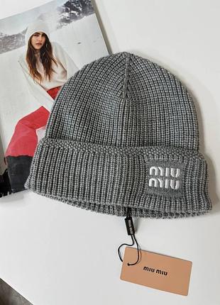 Шапка miu miu 9