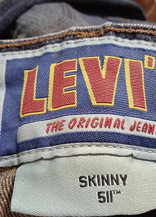 Джинси levi's 511w32l30 6