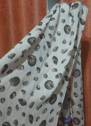 Шикарный шелковый  шарф. натуральный шелк. швейцария. smiling silk.  swiss  art  fashion by fun & pep  edition.