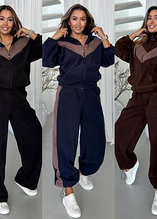 Жіночий теплий костюм із двостороннього polar fleece