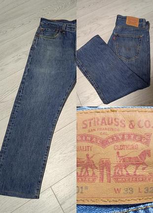 Джинси levi's 501 w33l30