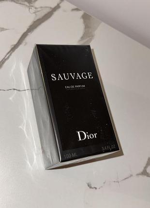 Дуже шлейфовий аромат dior sauvage 100 ml чоловічі діор парфюм зі шлейфом
