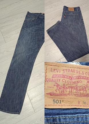 Джинси levi's 501 w 36l34