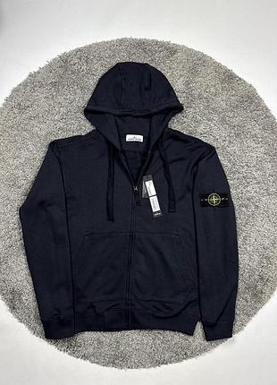 Si зип худи stone island антрацит
