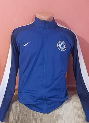 Спортивная кофта олимпийка nike fc chelsea фк челси оригинал / размер s