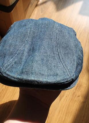 Джинсова кепка levi's унісекс кешкет картуз, розмір m (кепка реглан/хуліганка)