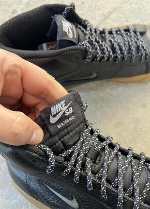 Шкіряні кеди nike sb blazer mid 6
