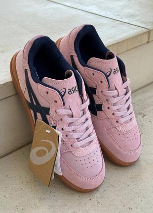 Розпродаж! asics hay pink suede 3