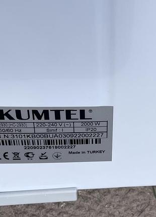 Продам конвектор kumtel hc-2930 3