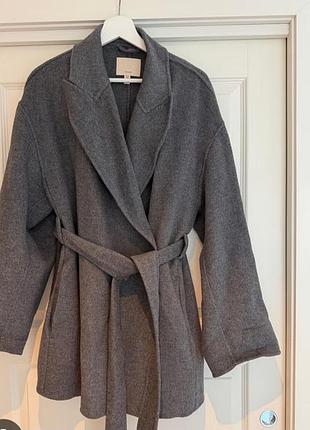 Wool blend h&m пальто 7