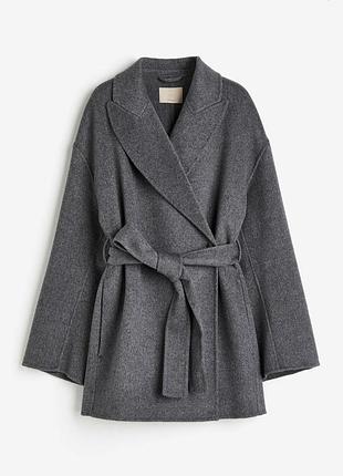 Wool blend h&m пальто