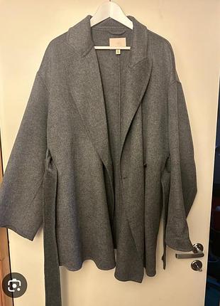 Wool blend h&m пальто 8