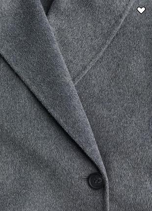 Wool blend h&m пальто 4