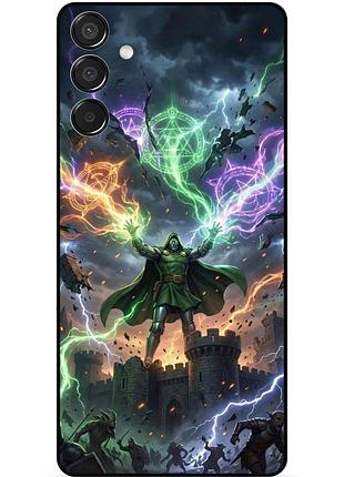 Силиконовый чехол для samsung m15 с рисунком doomsday доктор дум avengers