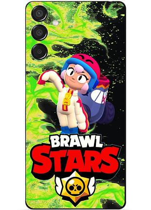 Чехол силиконовый бампер для samsung m15 с героем бравл бонни brawl