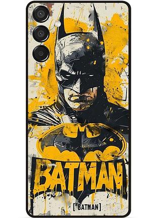 Чехол силиконовый бампер для samsung m15 с рисунком batman dc бэтмен