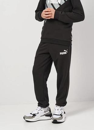 Детские подростковые утеплённые спортивные штаны puma
