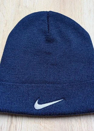 Шапка біні nike вінтаж 90-х, колаборація з jokerit, темно-синя
