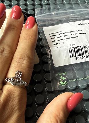 Перстень жіночий vivienne westwood platinum s 2