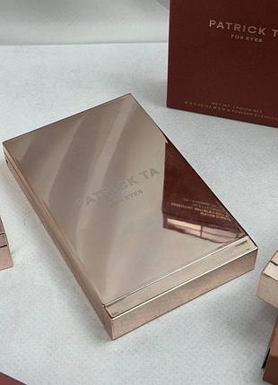 Тіні для повік patrick ta major dimension eyeshadow palette medium moyen 10