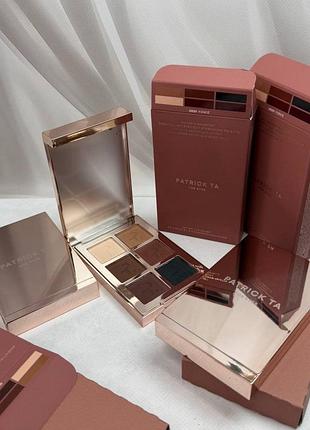 Тіні для повік patrick ta major dimension eyeshadow palette medium moyen 8