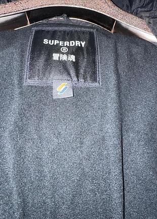 Куртка чоловіча superdry trackwind runner, синя, s 6
