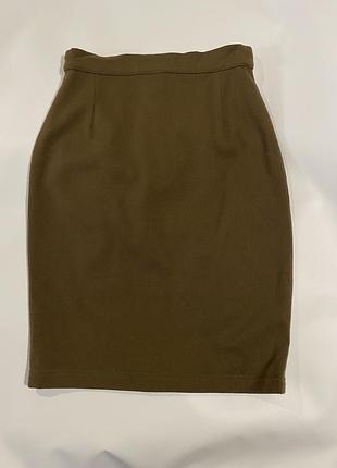 Вовняна оригінальна спідниця max mara 2