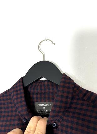 Сорочка в клітинку primark regular fit 3